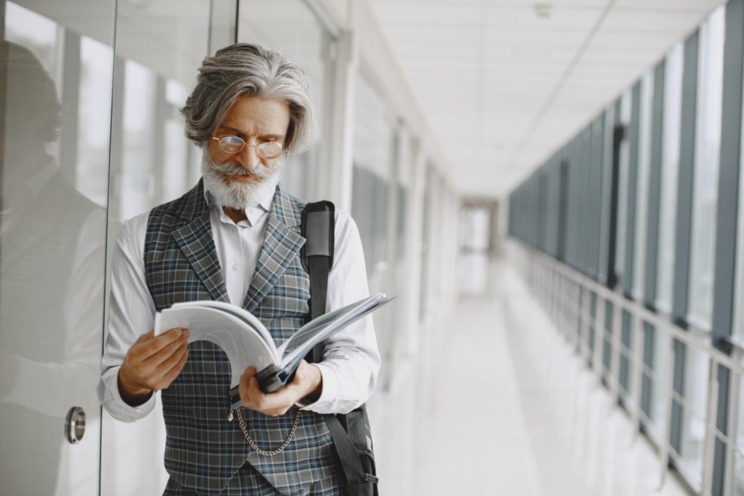 Professionista durante sessione di coaching vendite